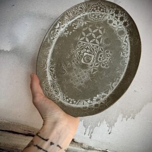 Stone ware plate