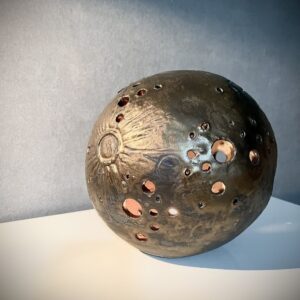 Luna lamp/ candleholder